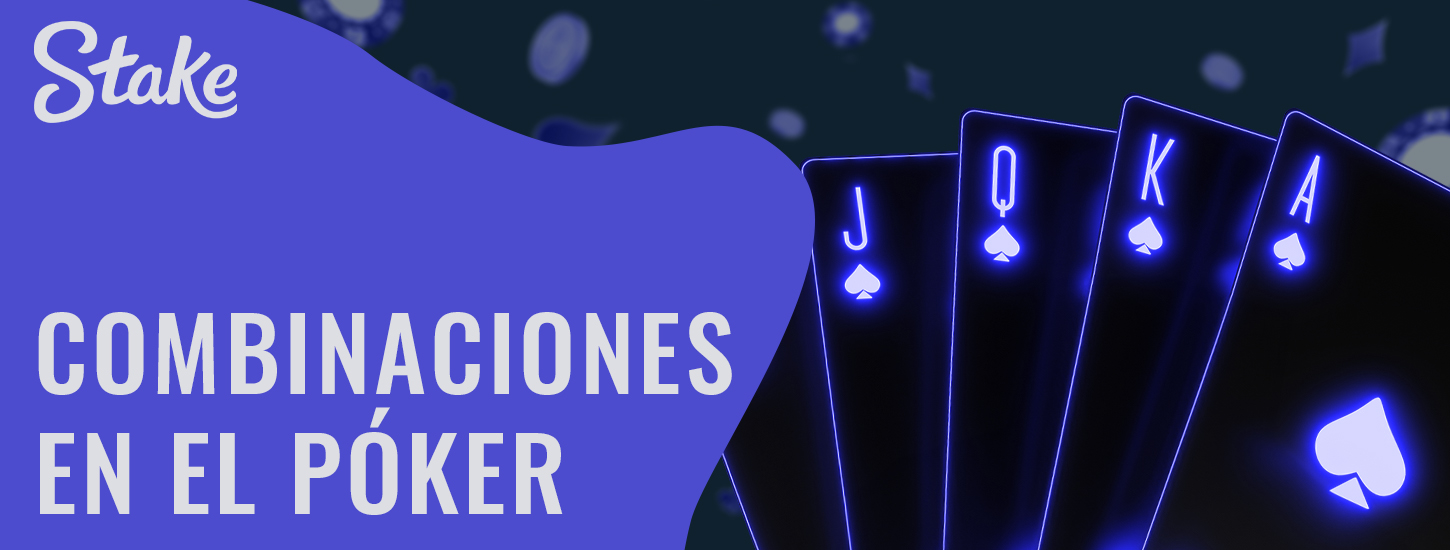 Combinaciones para jugar al póquer en línea en Stake