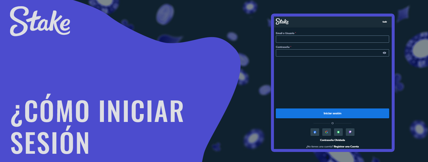 Cómo acceder a su cuenta personal en Stake