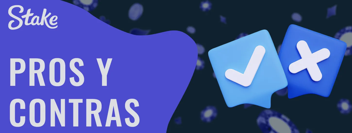 Ventajas y desventajas del casino online y la casa de apuestas Stake