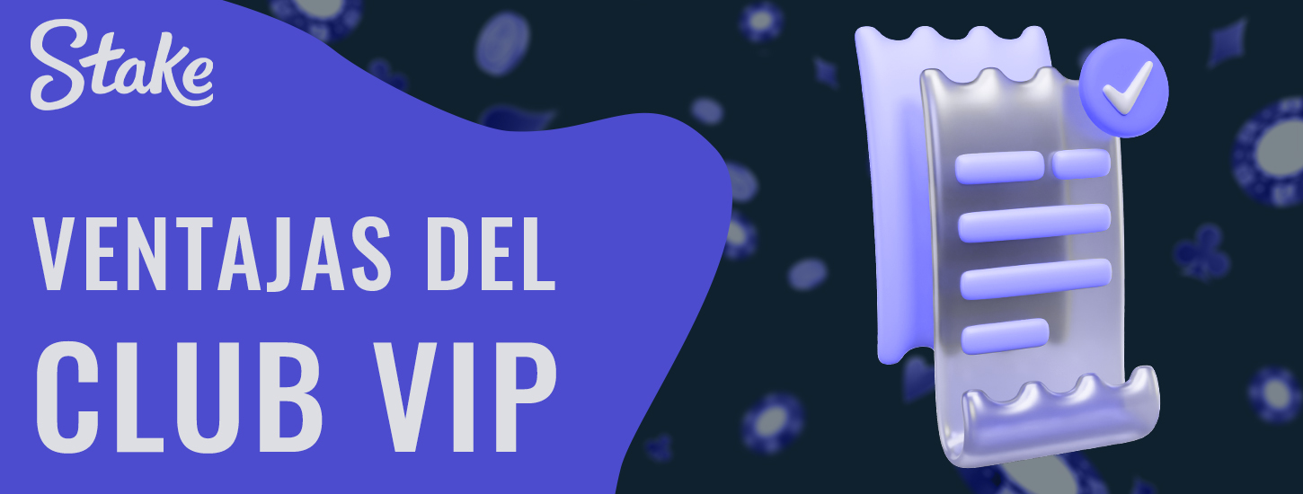 Beneficios del Club VIP en el casino Stake