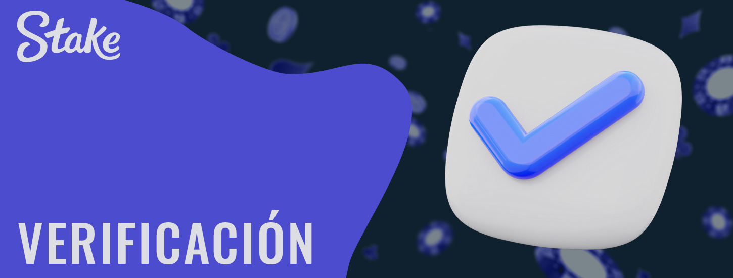 Proceso de verificación de cuenta en Stake Chile